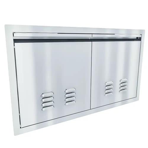 Sunstone Grill Aruba Series 36 Inch Stainless Steel Vented Double Access Door