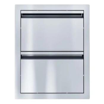 Sunstone Grills Aruba Series 16 Inch Stainless Steel Access Drawer with Paper Towel Dispenser ARU 16PCD350