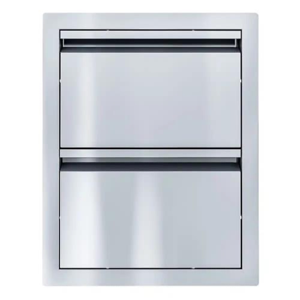 Sunstone Grills Aruba Series 16 Inch Stainless Steel Access Drawer with Paper Towel Dispenser