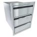Sunstone Grill Aruba Series 16 Inch Stainless Steel Triple Access Drawer