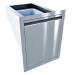 Sunstone Grills Aruba Series 16 Inch Stainless Steel Roll Out Trash Bin