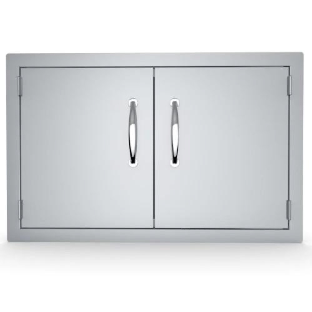 Sunstone Grills Classic Series 33 Inch Stainless Steel Flush Mount Double Access Door