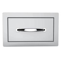 Sunstone Grills Classic Series 14 Inch Stainless Steel Flush Mount Single Access Drawer B SD6250