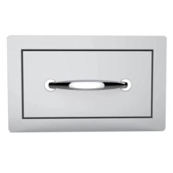 Sunstone Grills Classic Series 14 Inch Stainless Steel Flush Mount Single Access Drawer B SD6350