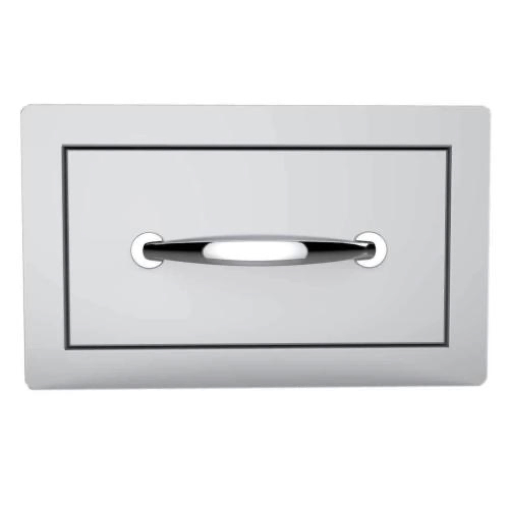 Sunstone Grills Classic Series 14 Inch Stainless Steel Flush Mount Single Access Drawer