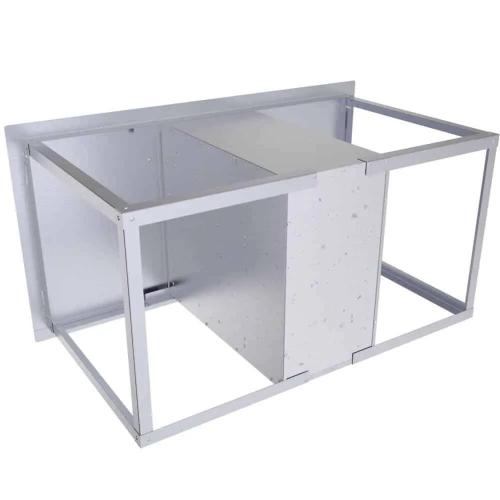 Sunstone Grills Classic Series 42 Inch Stainless Steel Flush Mount Double Access Door  and  Double Drawer Combo