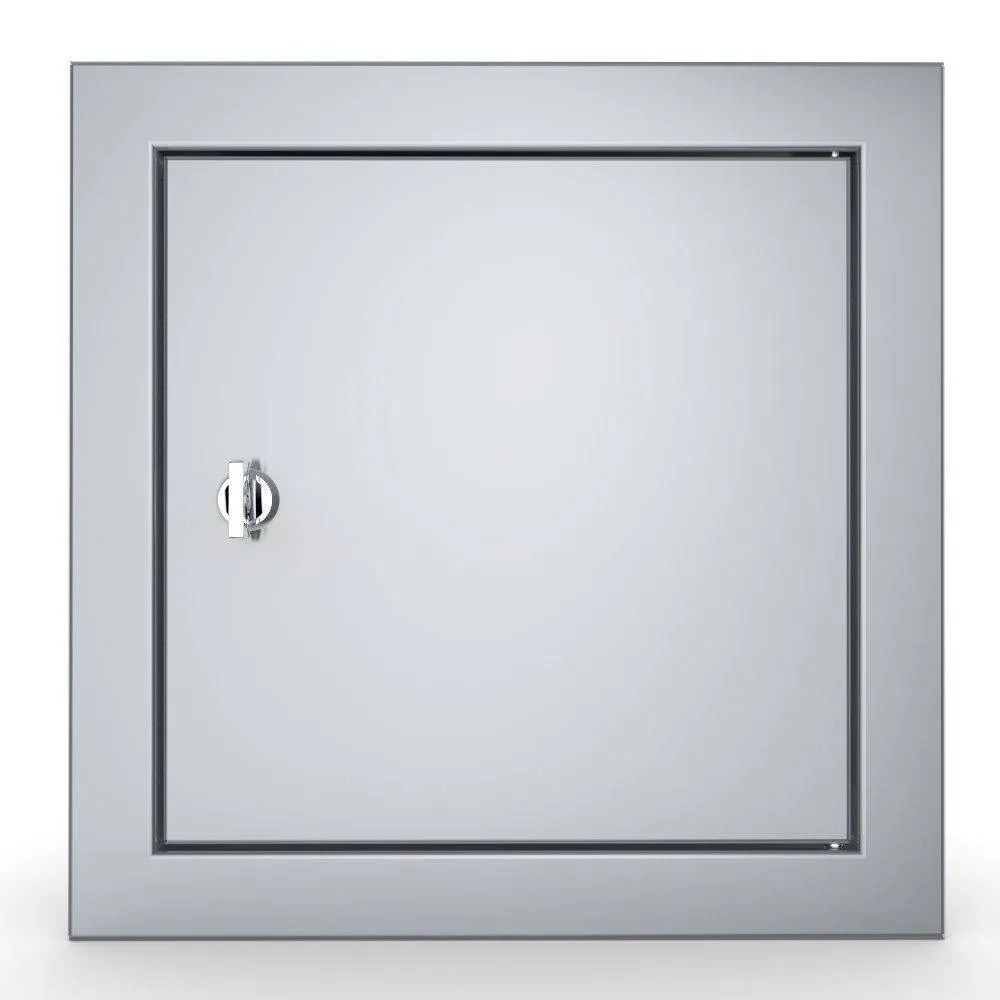 Sunstone Grill Signature Series 12 Inch Stainless Steel Beveled Frame Reversible Hinged Single Access Door