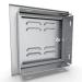 Sunstone Grill Signature Series 12 Inch Stainless Steel Beveled Frame Right Hinged Vented Single Access Door