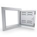 Sunstone Grill Signature Series 12 Inch Stainless Steel Beveled Frame Right Hinged Vented Single Access Door