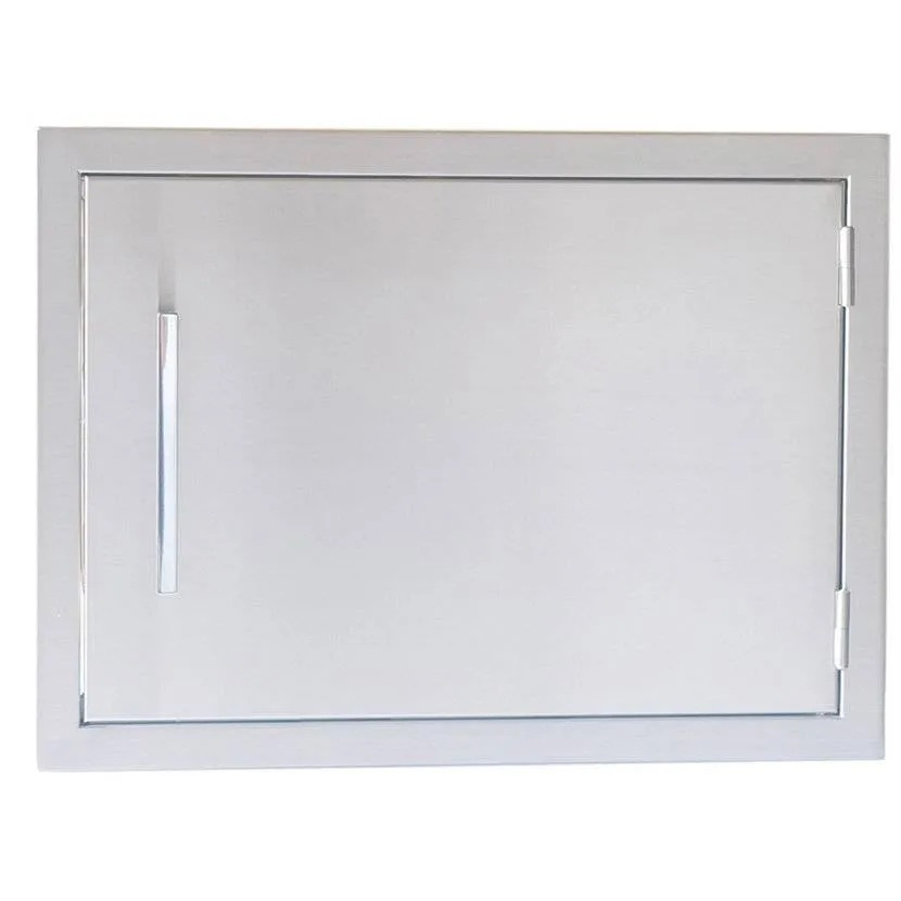 Sunstone Grill Signature Series 20 Inch Stainless Steel Beveled Frame Reversible Hinged Horizontal Single Access Door
