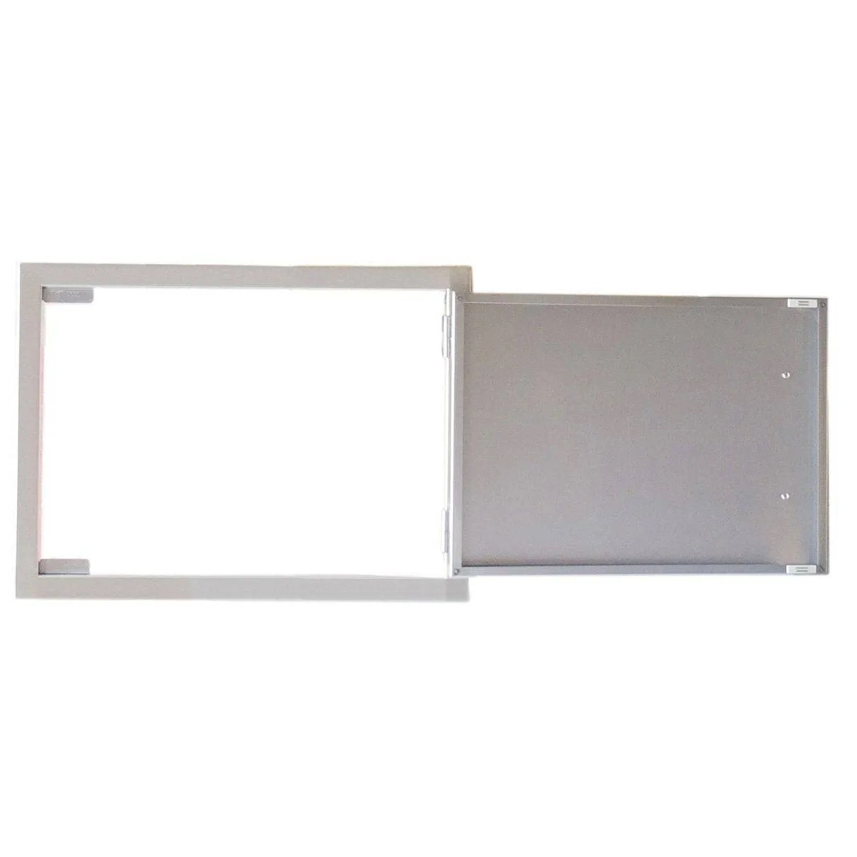 Sunstone Grill Signature Series 20 Inch Stainless Steel Beveled Frame Reversible Hinged Horizontal Single Access Door
