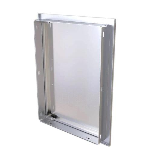 Sunstone Grill Signature Series 14 Inch Stainless Steel Beveled Frame Reversible Hinged Vertical Single Access Door