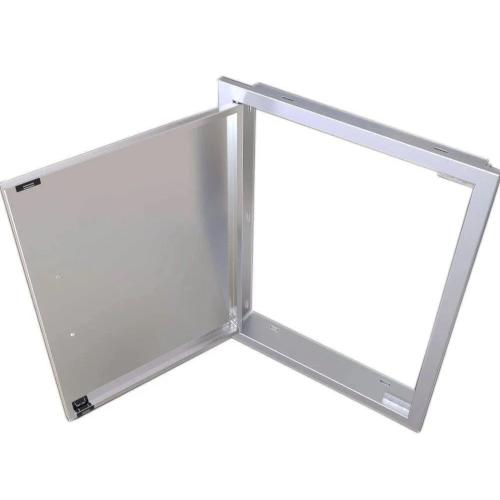Sunstone Grill Signature Series 14 Inch Stainless Steel Beveled Frame Reversible Hinged Vertical Single Access Door