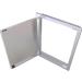 Sunstone Grills Signature Series 17 Inch Stainless Steel Beveled Frame Reversible Hinged Vertical Single Access Door
