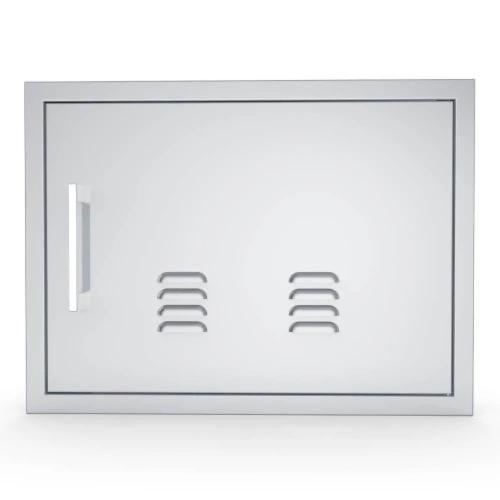 Sunstone Grills Signature Series 24 Inch Stainless Steel Beveled Frame Right Hinged Horizontal Vented Single Access Door