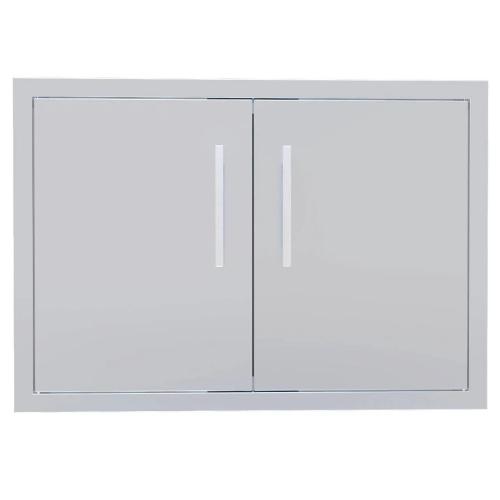 Sunstone Grill Signature Series 30 Inch Stainless Steel Beveled Frame Double Access Door