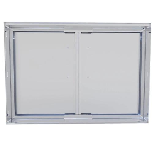 Sunstone Grill Signature Series 30 Inch Stainless Steel Beveled Frame Double Access Door