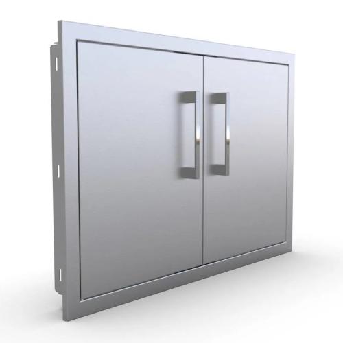 Sunstone Grill Signature Series 30 Inch Stainless Steel Beveled Frame Double Access Door