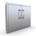 Sunstone Grill Signature Series 30 Inch Stainless Steel Beveled Frame Double Access Door