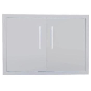 Sunstone Grills Signature Series 30 Inch Stainless Steel Beveled Frame Double Access Door BA DD30350
