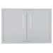 Sunstone Grill Signature Series 36 Inch Stainless Steel Beveled Frame Double Access Door