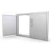 Sunstone Grill Signature Series 36 Inch Stainless Steel Beveled Frame Double Access Door