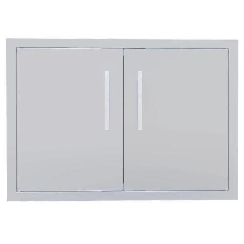 Sunstone Grills Signature Series 36 Inch Stainless Steel Beveled Frame Double Access Door