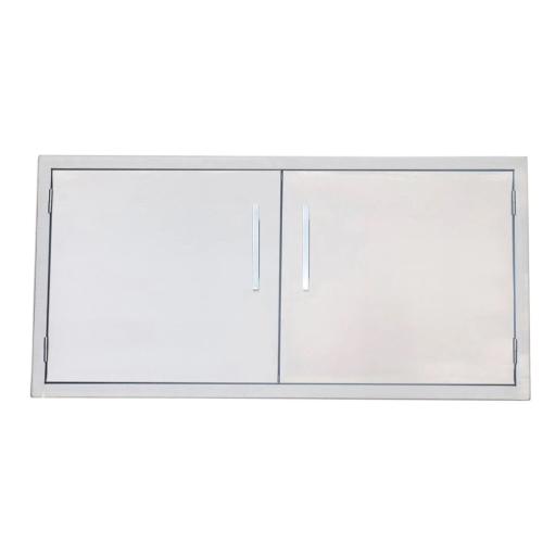 Sunstone Grill Signature Series 42 Inch Stainless Steel Beveled Frame Double Access Door