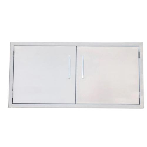 Sunstone Grills Signature Series 42 Inch Stainless Steel Beveled Frame Double Access Door