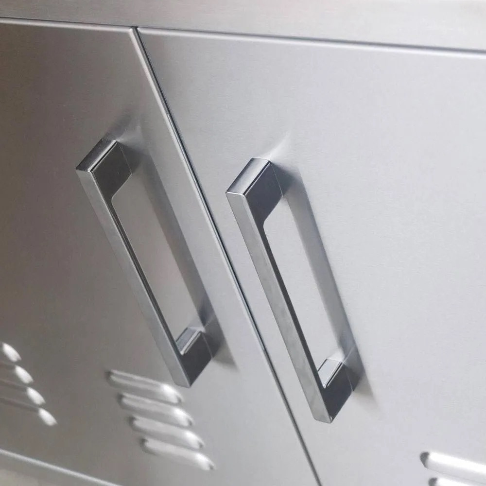 Sunstone Grills Signature Series 30 Inch Stainless Steel Beveled Frame Vented Double Access Door