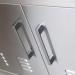 Sunstone Grill Signature Series 36 Inch Stainless Steel Beveled Frame Vented Double Access Door