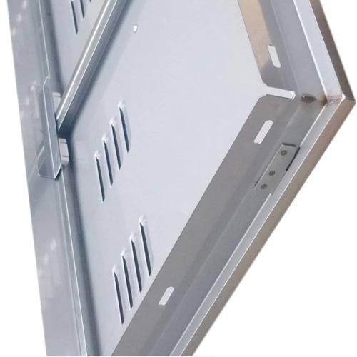 Sunstone Grills Signature Series 42 Inch Stainless Steel Beveled Frame Vented Double Access Door