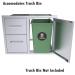 Sunstone Grill Signature Series 30 Inch Stainless Steel Beveled Frame Double Access Drawer and Door Combo