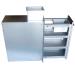 Sunstone Grill Signature Series 12 Inch Stainless Steel Beveled Frame Spice Rack Drawer