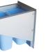 Sunstone Grills Signature Series 20 Inch Stainless Steel Beveled Frame Roll Out Trash Drawer