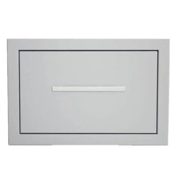 Sunstone Grills Signature Series 17 Inch Stainless Steel Beveled Frame Tilt Out Paper Towel Bin BA TH17350