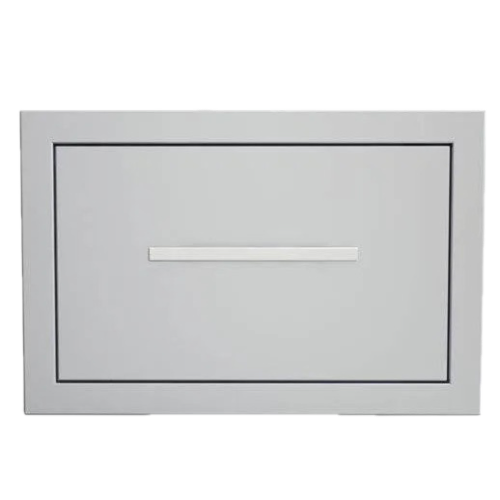 Sunstone Grills Signature Series 17 Inch Stainless Steel Beveled Frame Tilt Out Paper Towel Bin