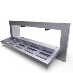 Sunstone Grills Signature Series 18 Inch Stainless Steel Vented Island Panel Door with Consealed Hinge BA SWVENT250