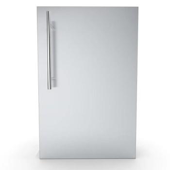 Sunstone Grills Designer Series 15 Inch Stainless Steel Raised Frame Right Hinged Vertical Single Access Door DE DVR15350