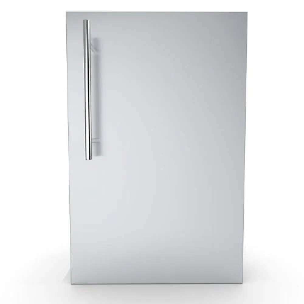 Sunstone Grills Designer Series 15 Inch Stainless Steel Raised Frame Right Hinged Vertical Single Access Door