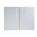 Sunstone Grills Designer Series 30 Inch Stainless Steel Raised Frame Double Access Doors with Shelves