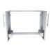 Sunstone Grills Designer Series 42 Inch Stainless Steel Raised Frame Double Access Doors with Shelves