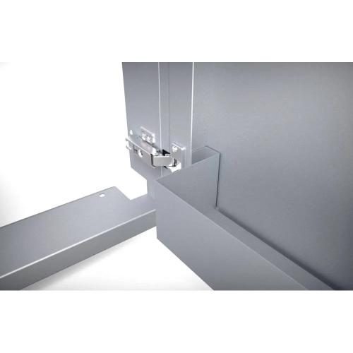 Sunstone Grills Designer Series 42 Inch Stainless Steel Raised Frame Double Access Doors with Shelves