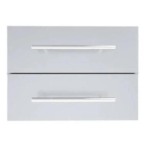Sunstone Grills Designer Series 18 Inch Stainless Steel Raised Frame Double Access Drawer