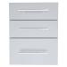 Sunstone Grill Designer Series 18 Inch Stainless Steel Raised Frame Triple Access Drawer
