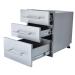 Sunstone Grill Designer Series 18 Inch Stainless Steel Raised Frame Triple Access Drawer