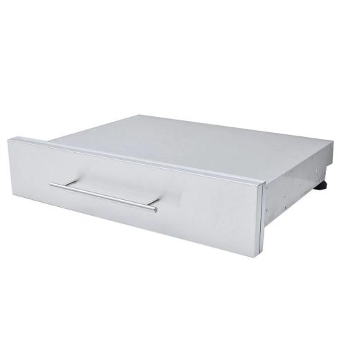 Sunstone Grill Designer Series 30 Inch by 6 Inch Stainless Steel Raised Frame Single Access Drawer