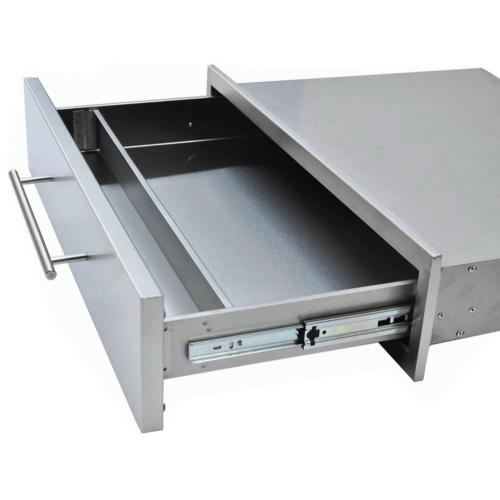 Sunstone Grill Designer Series 30 Inch by 6 Inch Stainless Steel Raised Frame Single Access Drawer