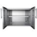 Sunstone Grills Designer Series 30 Inch Stainless Steel Raised Frame Double Door Dry Storage Pantry Cabinet