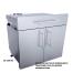 Sunstone Grills Designer Series 30 Inch Stainless Steel Raised Frame Double Door Dry Storage Pantry Cabinet